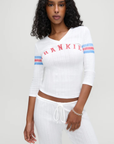 School Girl Pointelle Top by Frankies Bikinis