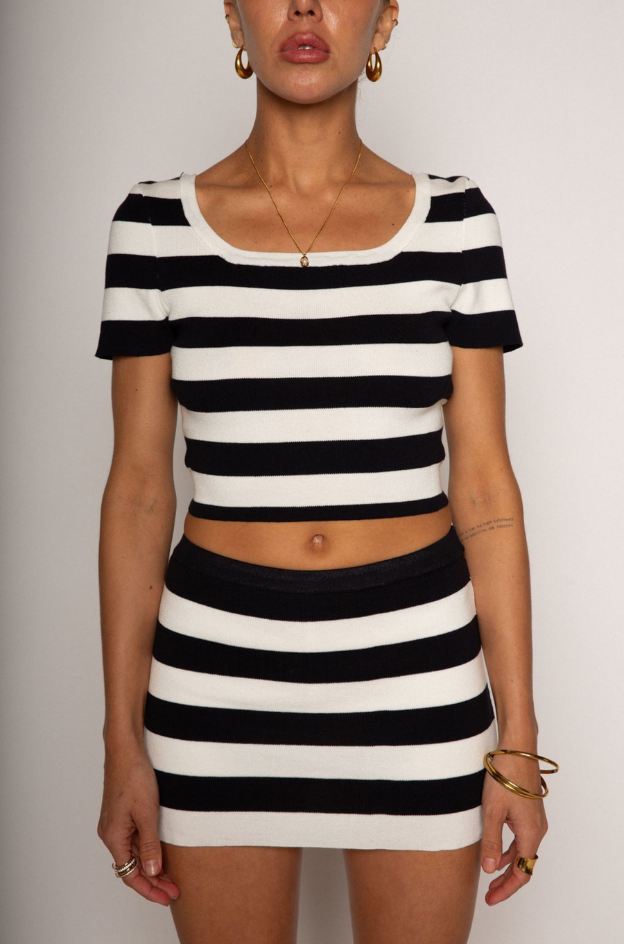 striped set. frankies dupe. summer set