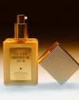 Shimmer Oil features two types of illuminating gold mica shimmer
Combined with Vacation’s award-winning signature scent
Water resistant (80 minutes)
SPF 30 protection and luscious natural oils to deliver “show stopping” radiance