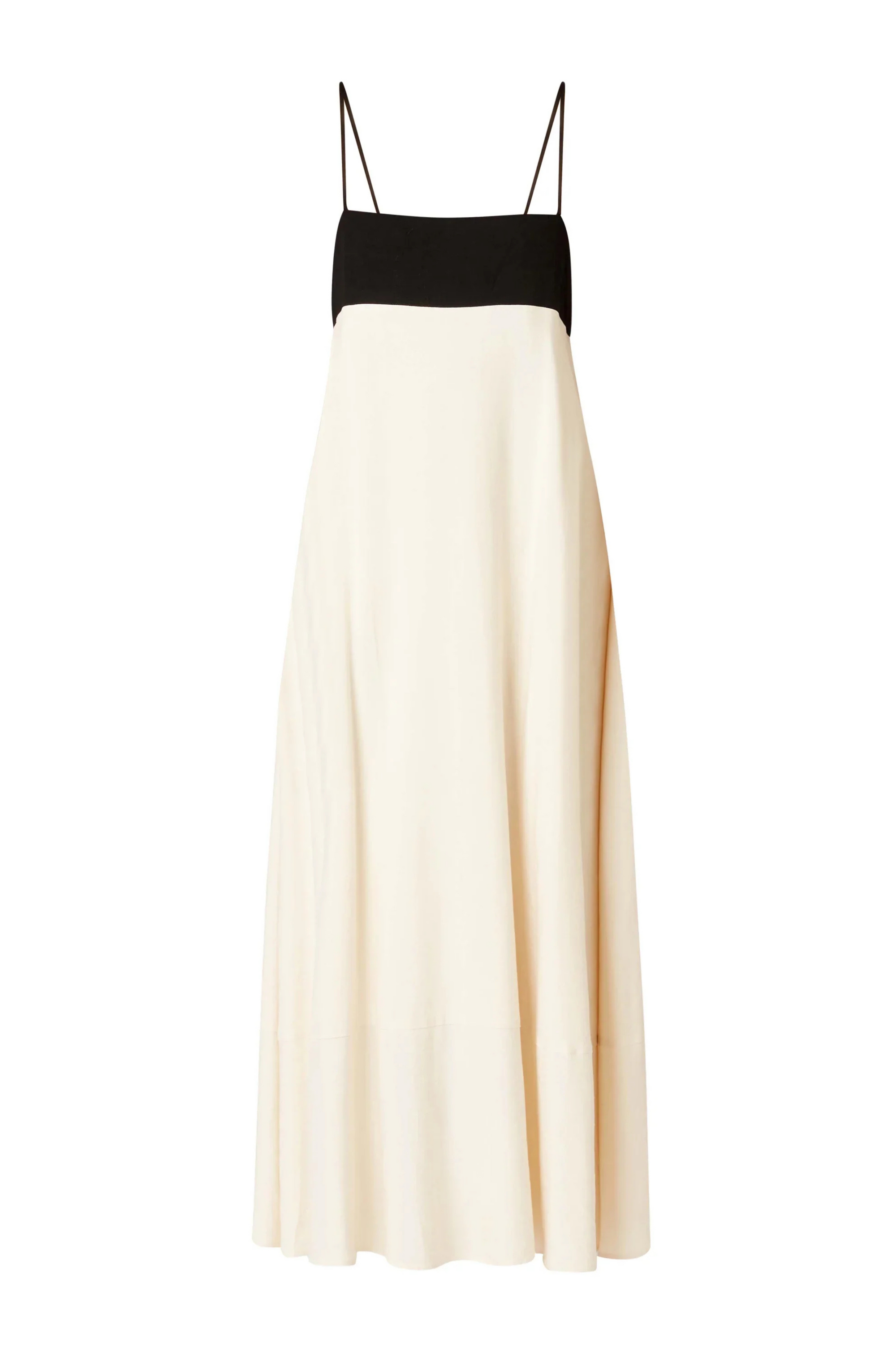 cream and black Color blocked maxi dress
Adjustable shoulder straps
Side seam pockets
Lined
summer maxi dress
spring maxi dress