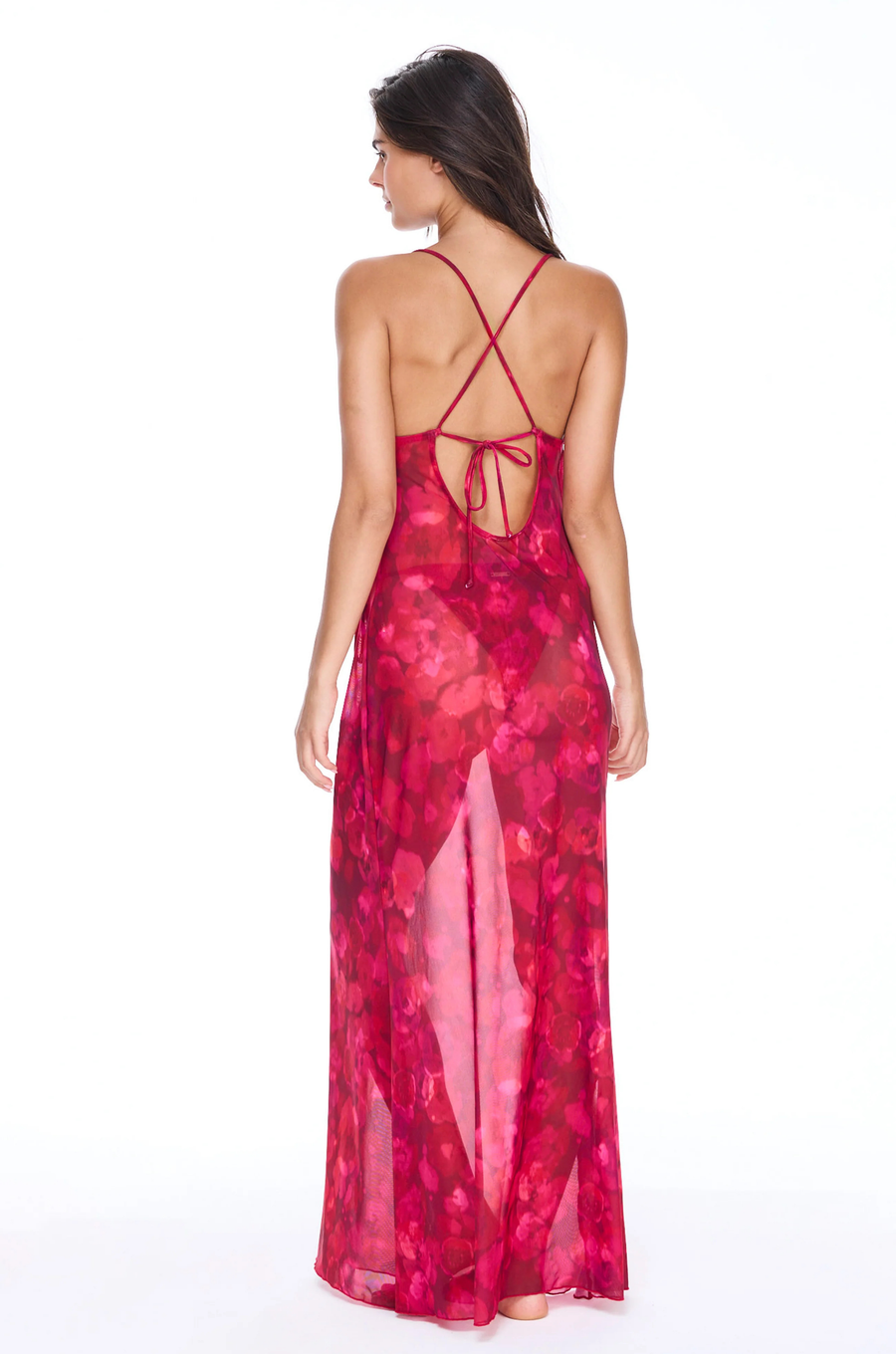 the bar pink dress HENRI GOWN ROSE The Bar