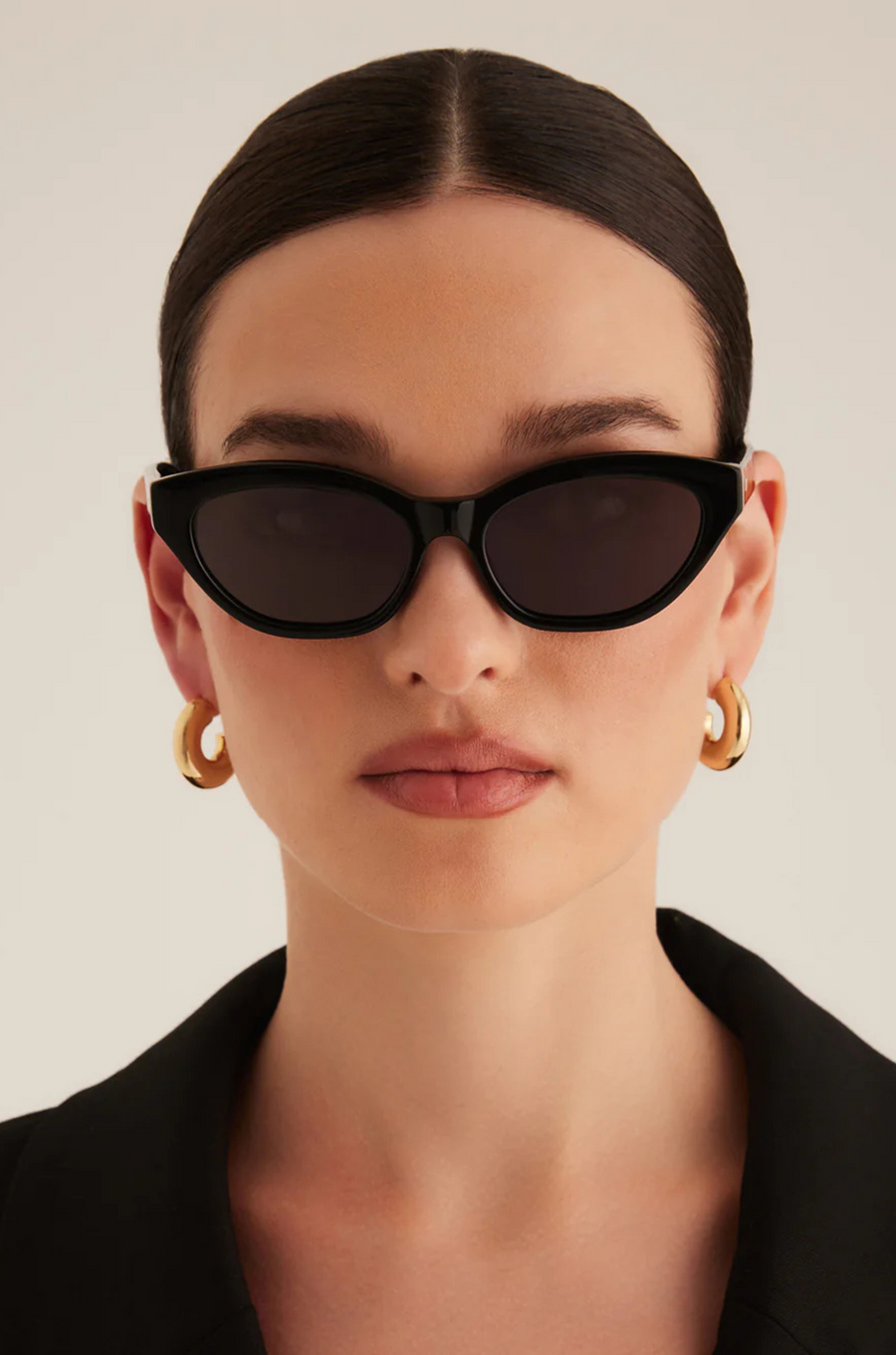 black Cat eye sunglasses