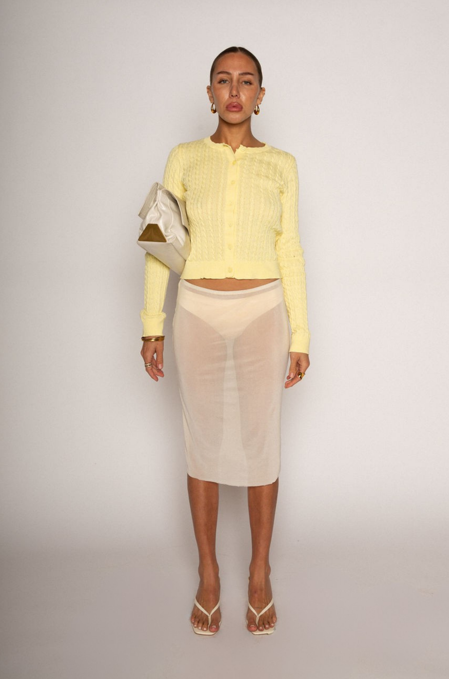 Mesh Together Skirt by Luna B