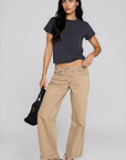 Crewneck t-shirt top
Short sleeve
Unlined
black short sleeve top