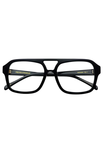 black frame blue light aviator glasses