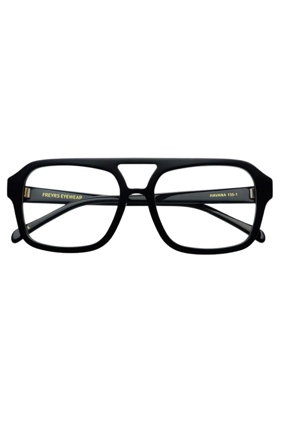 black frame blue light aviator glasses