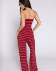 Red striped lounge set
rub striped tube top
red striped lounge pant
valentines day pajama