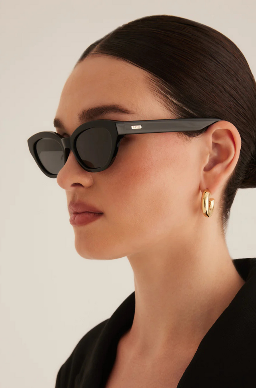 black Cat eye sunglasses