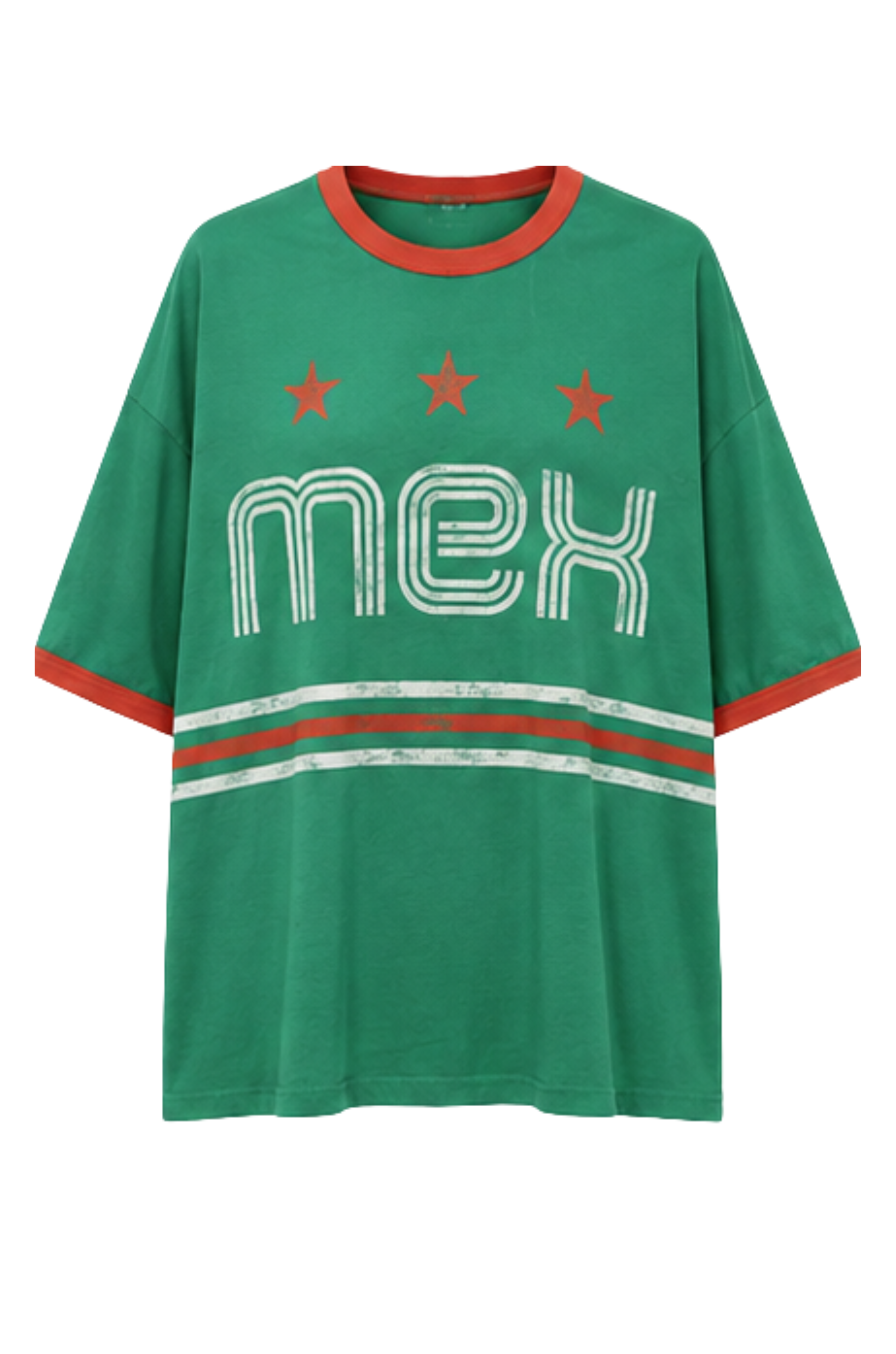 Mexico World Cup Ringer Top by Daydreamer – SHOPLUNAB