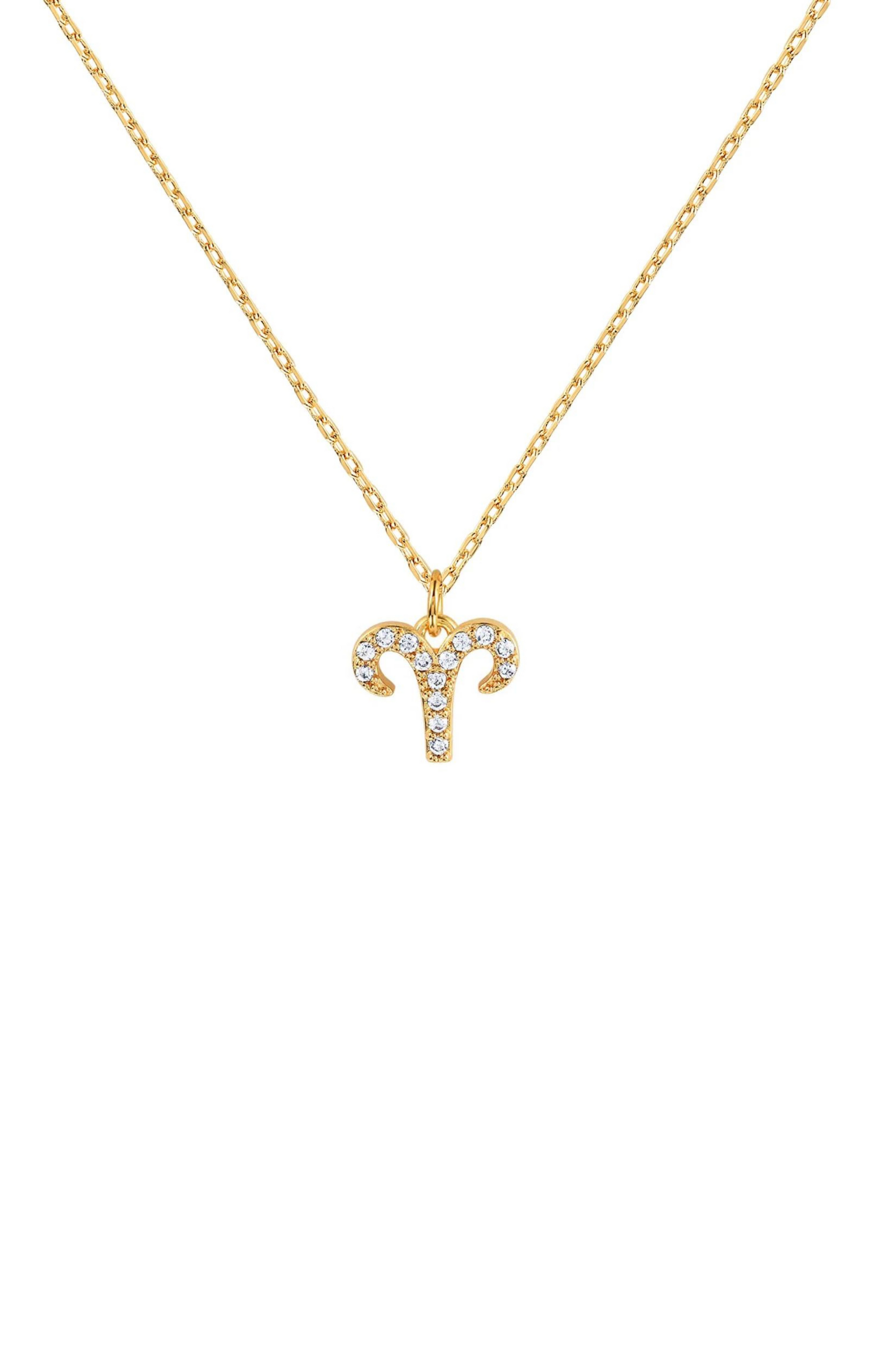 Aries Zodiac Pendant Neckalce By Viviana D&#39; Ontanon - FINAL SALE