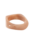 Acrylic marble pattern bangle bracelet