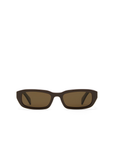 brown Sleek rectangular sunglasses
Featuring a structured silhouette with a bold frame and tonal lenses
Chunky acetate frame