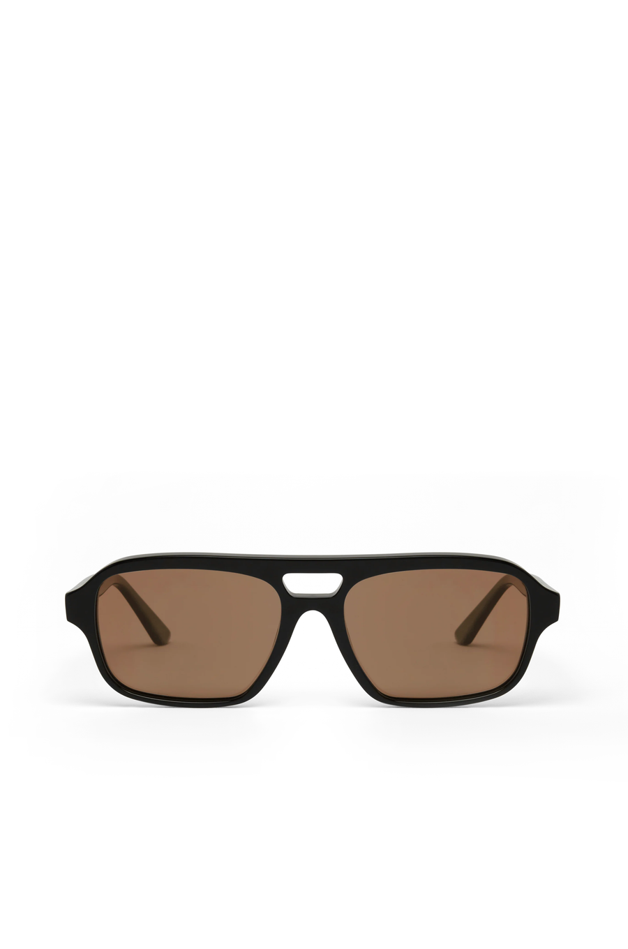 Acetate aviators
Gold embossed Banbé logo on outer left arm
Style details printed in gold foil on inner right arm
Scratch resistant/Category 3/Polarised
100% UV protection with high sun glare reduction
Includes branded vegan case &amp; cleaning cloth
brown aviator sunglasses