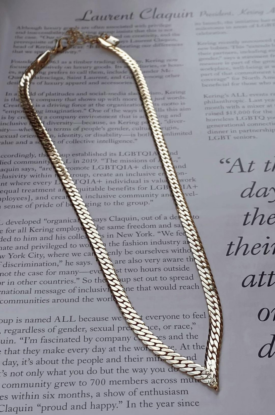 Make Your Point Necklace - FINAL SALE