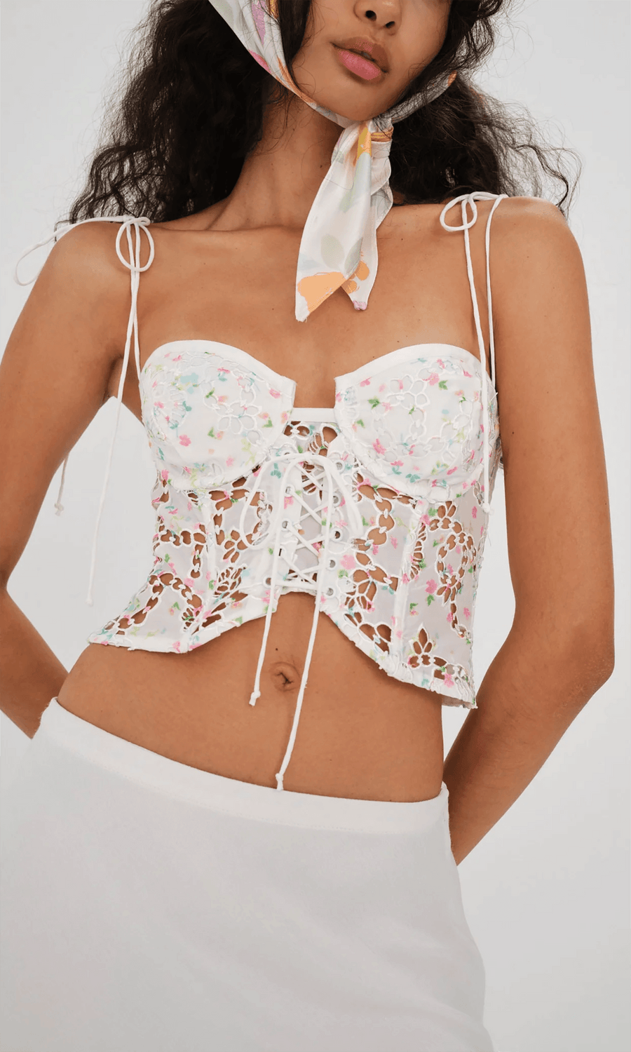 Kyra Crop Top by For Love & Lemons - SHOPLUNAB