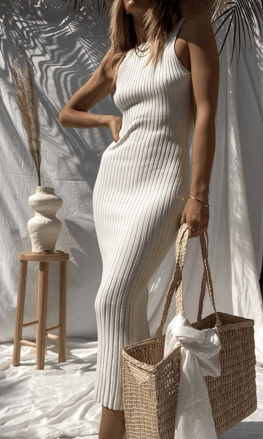 Riviera Maya Midi Dress - SHOPLUNAB