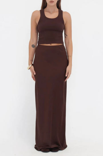 Archive Bias Maxi Skirt by Rumored - FINAL SALE