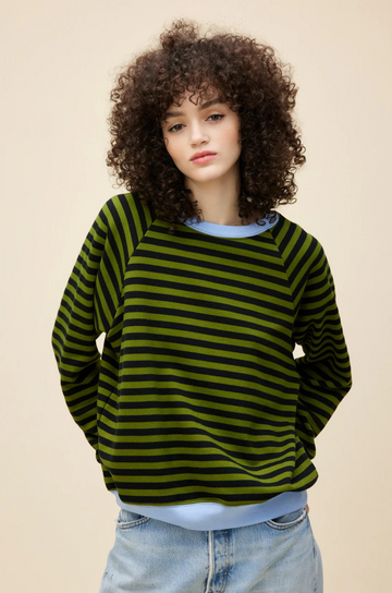Stripe Vintage Sweatshirt by Daydreamer - FINAL SALE