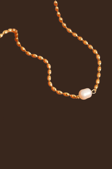 18K Gold Non-Tarnish Pearl Ball Chain Necklace
18K Gold Plating
Stainless Steel
Freshwater Pearl
Chain Length: 16" / Extension: 2"
Lead-free
Nickel-safe
Hypoallergenic
Water Resistant