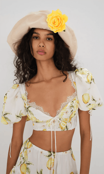 Alana Crop Top by For Love & Lemons - SHOPLUNAB