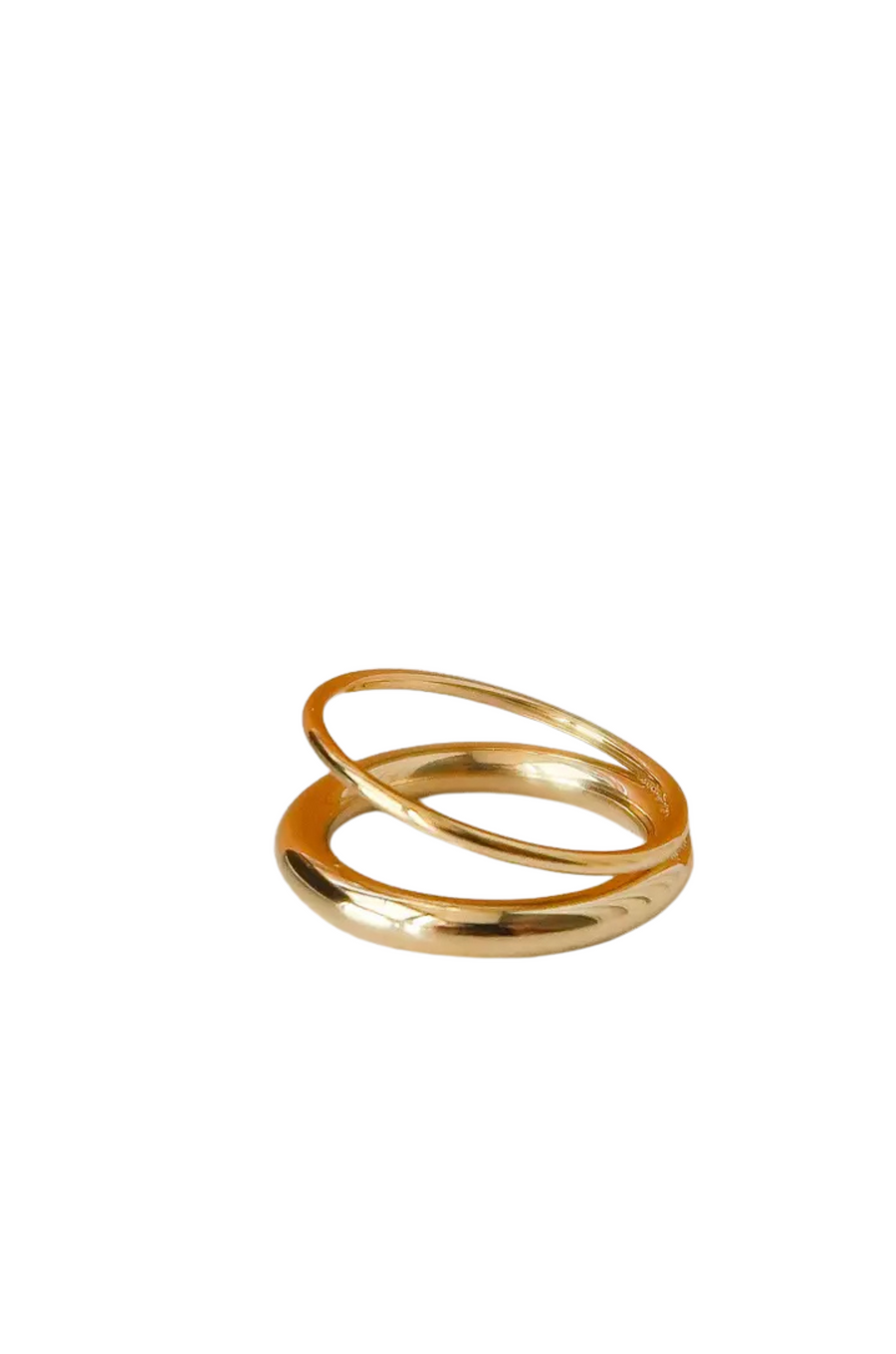 18K Gold Non-Tarnish Classic Double Band Ring
18K Gold Plating Stainless Steel
Size 7 Measurement: 0.682 Diameter/2.14 Circumference
Size 8 Measurement: 0.714 Diameter/2.24 Circumference
Lead and Nickel Free
Hypoallergenic
Water Resistant