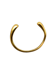 18K gold plated asymmetrical bangle bracelet
Adjustable
Stainless steel
Inner diameter 60mm
Non-tarnish Surface
Made of high quality stainless steel
Lead-free