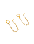Daffira Chain Earrings by LUNA B