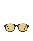 Oversized square sunglasses
Featuring striking yellow lenses paired with a contrasting tortoiseshell frame
Acetate frame
100% UV protection
Gold foil style detailing on inner right arm
Width: 12.9cm / Lens Heigh: 3.67cm / Arm Length: 14cm / Nose Bridge: 1.9cm