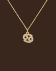 Cancer Zodiac Pendant Neckalce By Viviana D' Ontanon - FINAL SALE