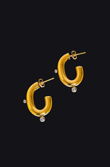 Alsace Hoop Earring by LUNA B - FINAL SALE