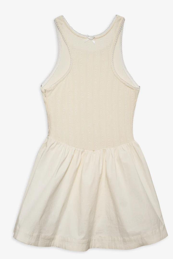 for love and lemons pointelle knit dress FOR LOVE & LEMONS Pointelle Knit Black Dress