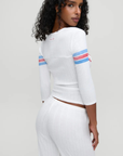 School Girl Pointelle Top by Frankies Bikinis