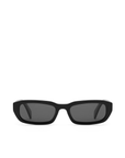 Sleek rectangular sunglasses
Featuring a structured silhouette with a bold frame and tonal lenses
Chunky acetate frame
Wide temples (arms) for a bold finish
Scratch resistant lenses
black rectangle sunglasses