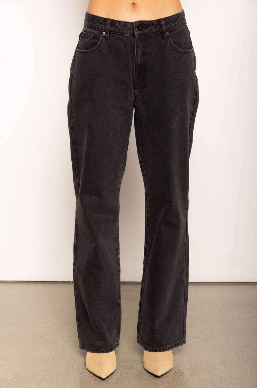 95 Mid Baggy Jeans Heidi by Abrand Jeans