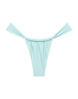 blue Silk bikini bottom
Minimal Coverage
Low-Rise
High-Cut Style to Elongate Leg
Bottom Slides to Adjust to your Coverage Preference
80% Recycled Nylon 20% Spandex Fabric