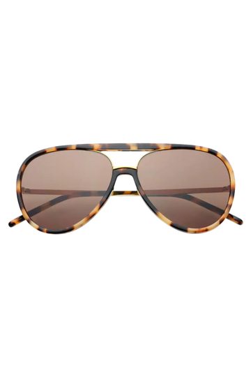 Tortoise aviator sunglasses
Made from Biodegradable acetate
Premium Nylon Lenses
Premium German hardware
Comes with case