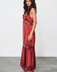Fable Satin Maxi Dress