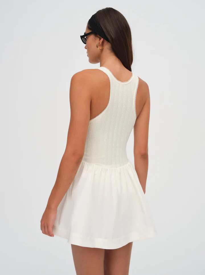 for love & lemons pointelle knit dress For Love & Lemons