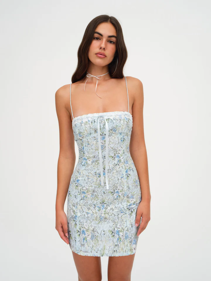 Claire Lace Mini Dress by For Love & Lemons - FINAL SALE