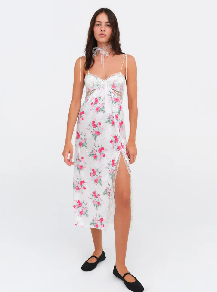 Babys Breath Midi Slip Dress by For Love & Lemons - FINAL Babys Breath Midi Slip Dress by For Love & Lemons - FINAL