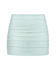 blue Silk micro skirt
Form Fitting
Can be worn high, low, or mid-rise
Designed to be worn as a Cover-Up or Apparel Skirt
80% Recycled Nylon 20% Spandex Fabric