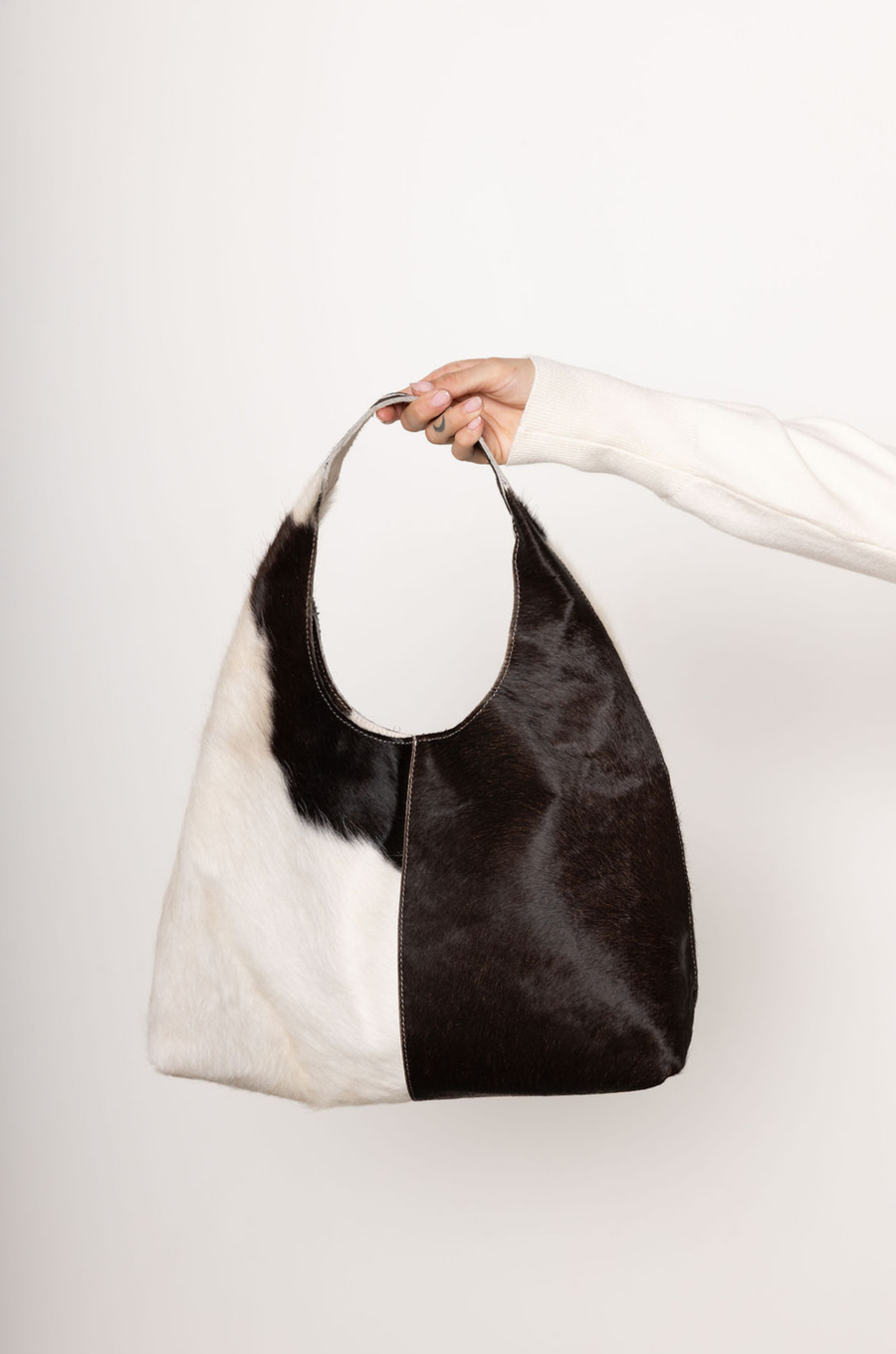 genuine cow hide bag