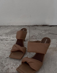 Twist Strap Heel by Alohas - FINAL SALE