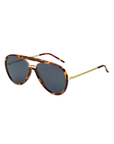 Tortoise aviator sunglasses
Made from Biodegradable acetate
Premium Nylon Lenses
Premium German hardware
Comes with case