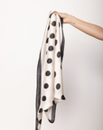 Polk dot scarf