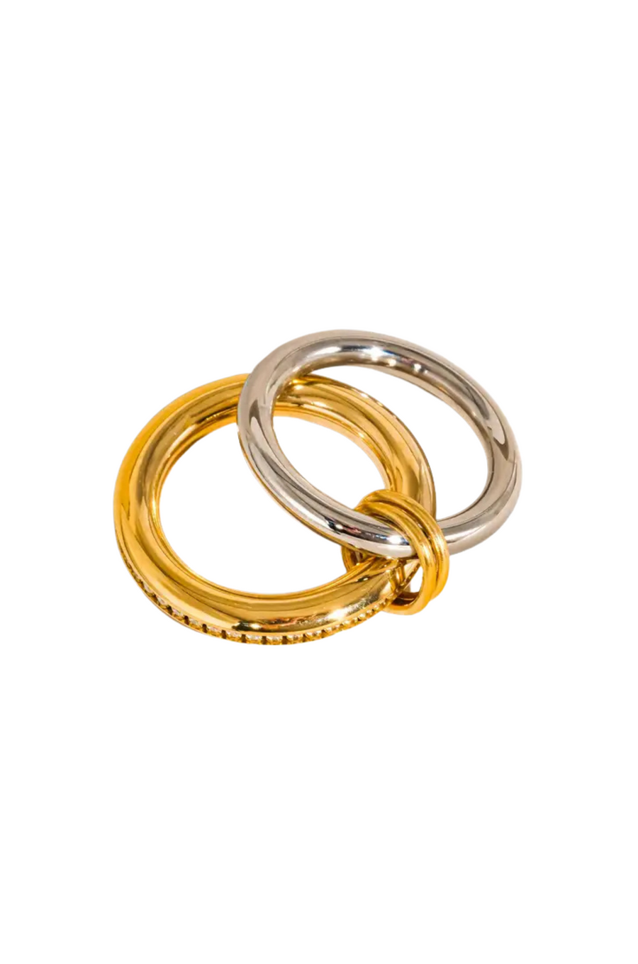 18K Gold Non-Tarnish
Multi Stack CZ Band Ring
8K Gold Plating Stainless Steel
Size 7 Measurement: 0.682 Diameter/2.14 Circumference
Size 8 Measurement: 0.71 Diameter/2.24 Circumference
Lead and Nickel Free
Hypoallergenic
Water Resistant