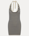 Striped halter mini dress
Cowl neck
Open back
Cloud Knit fabric
Anti-Pilling Acrylic/Polyester/Modal/Nylon
blue and white striped halter mini dress