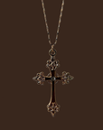 gold cross necklace