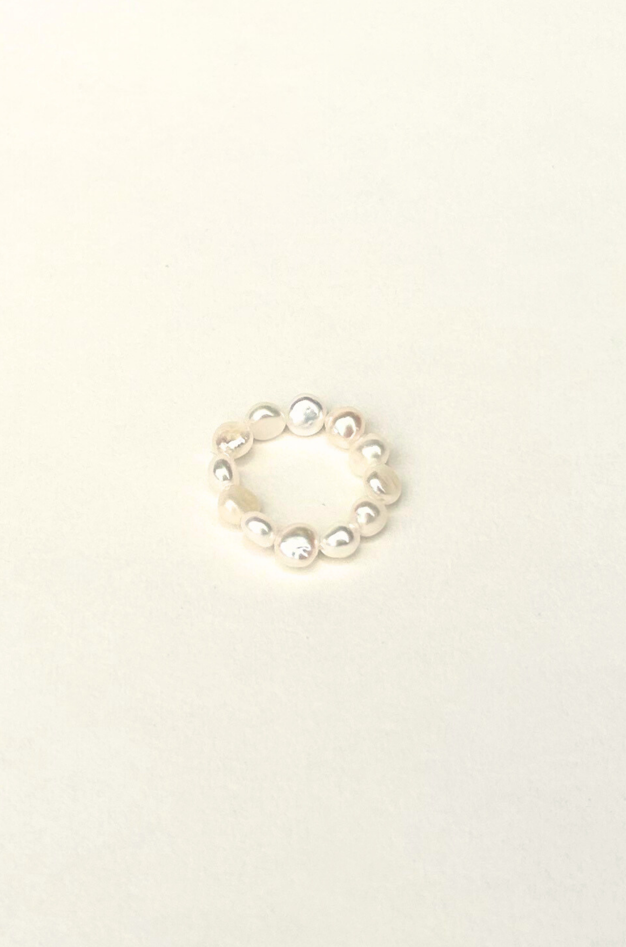 Freshwater pearl ring
