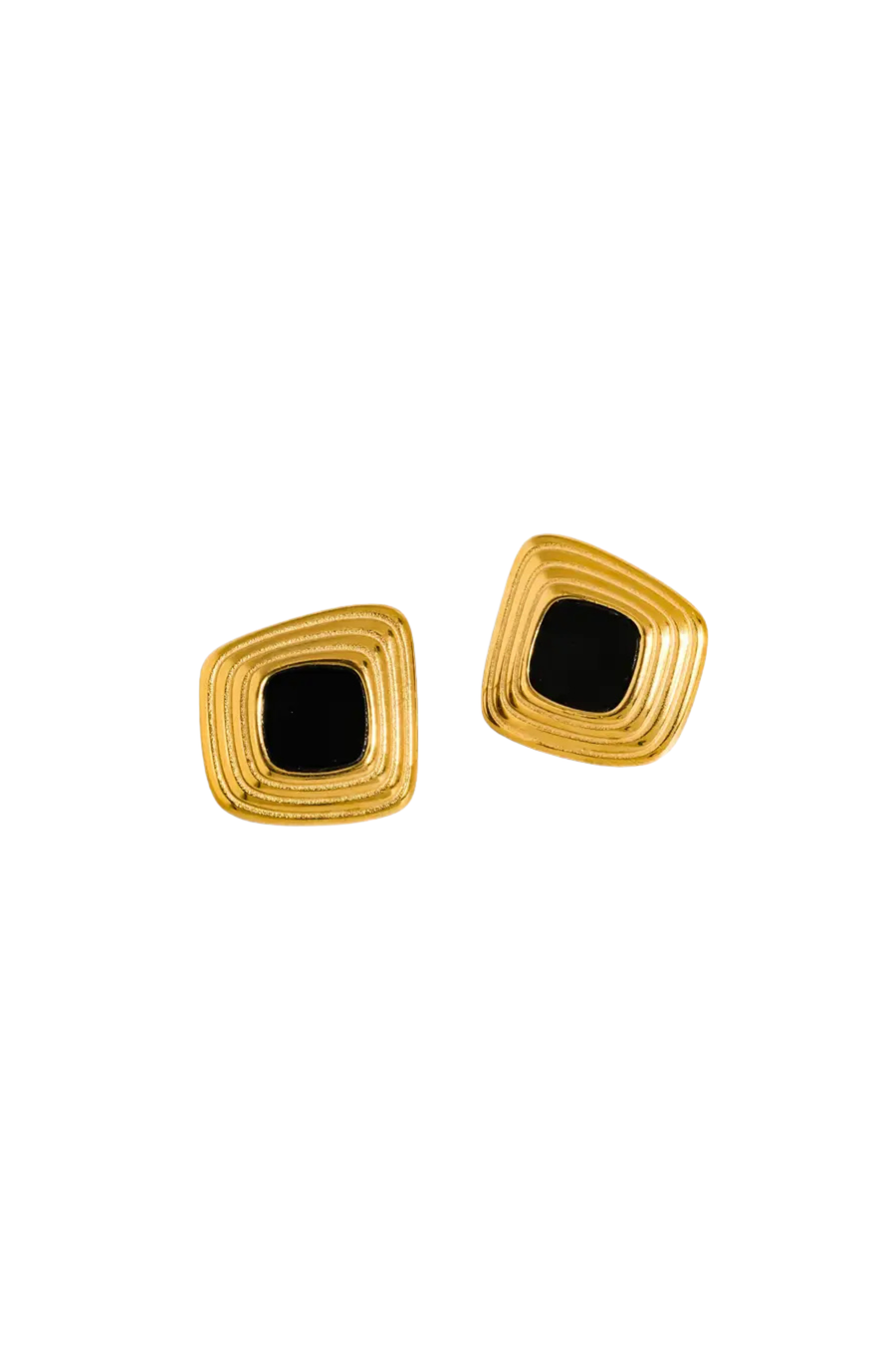 18K Gold Non-Tarnish Enamel Square Earrings
18K Gold Plating
Stainless Steel
Measurement (L x W inch): 0.88 x 0.88
Lead-free/Nickel-safe/Hypoallergenic/Water Resistant
Gold square earrings
Statement earrings